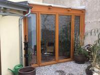 Terrassentür Holz