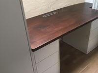 Schuhschrank mit Sitzgelegenheit Seitenansicht
