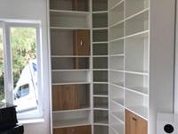 offener Schrank über Eck gebaut 