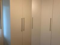 Eckschrank in weiß