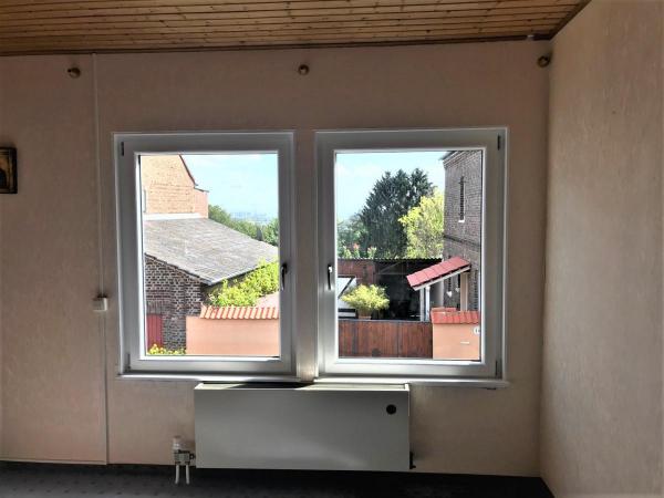 Kunststoff-Fenster in weiß Innenansicht