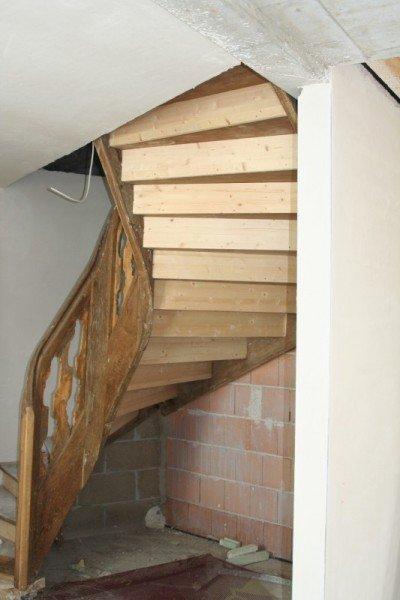 Sanierung Holztreppe